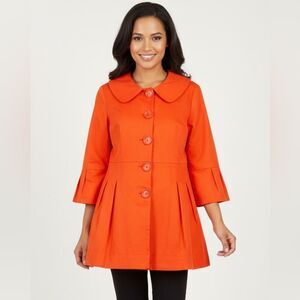 🔥 Take 50% OFF- Eden Court Women’s Button Down Jacket, Size-L